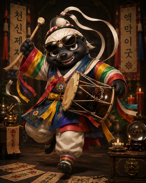 북 치는 꿀오